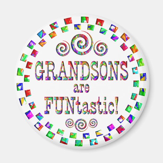 グランドソンズはFUNtastic マグネット (正面)