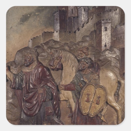 グランドタの最後の離れイスラム教徒の王 スクエアシール (正面)