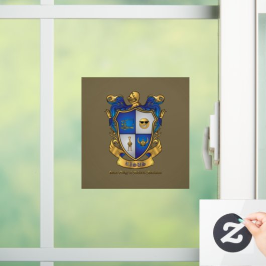 グランドダチーカーデカール ウィンドウサイン (ホーム)