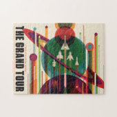 グランドツアーのレトロNASA旅行ポスタージグソーパズル ジグソーパズル (横)