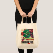 グランドツアー宇宙旅行アートの買い物トートバッグ トートバッグ (正面(商品))