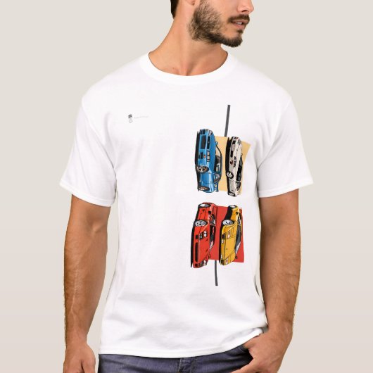 グランドツアー4 | ピストンとネジ Tシャツ (正面)