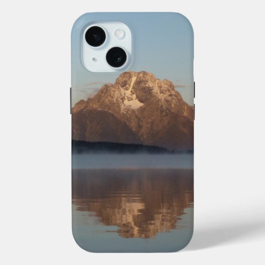 グランドティトン公園のジャクソン湖ダムの反射 Case-Mate iPhoneケース (裏面)