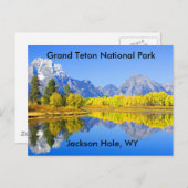 グランドティトン国立公園シリーズ1 ポストカード (正面/裏面)