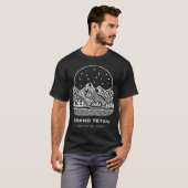グランドティトン国立公園ベスト Tシャツ (正面フル)