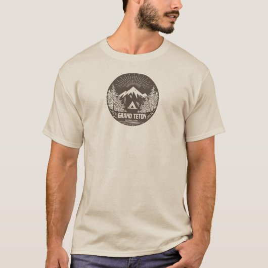 グランドティトン国立公園 Tシャツ (正面)