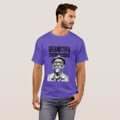 グランドティファ ファシズムに反対する祖父たち おもしろ Tシャツ (正面フル)