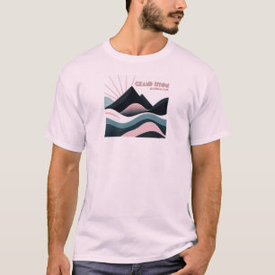 グランドティートン国立公園の色とった丘 Tシャツ