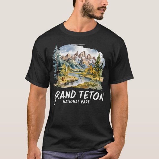 グランドティートン国立公園 創立1929 ビンテージ Tシャツ (正面)