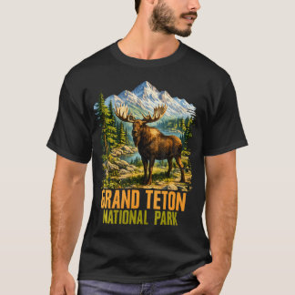 グランドティートン国立公園 Tシャツ
