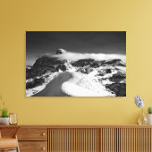 グランドテトンと大聖堂グループ キャンバスプリント (インサイチュ (リビング))