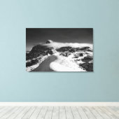 グランドテトンと大聖堂グループ キャンバスプリント (インサイチュ (ウッドフロア))