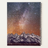 グランドテトンの天の川 プランナー手帳 (裏面)