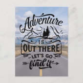 グランドテトンアドベンチャー ポストカード (正面)