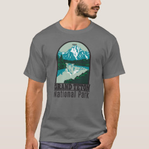 グランドテトンジャクソンホールバレー国立公園 Tシャツ