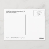 グランドテトンズシーニックビューポストカード ポストカード (裏面)