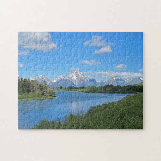 グランドテトンズシーニックランドスケープパズル ジグソーパズル (横)
