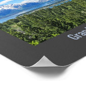 グランドテトンズナショナルパークデザインランドスケープポスター ポスター (角)