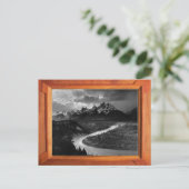 グランドテトンズブラック&ホワイト ポストカード (スタンド正面)