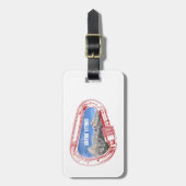 グランドテトンズ登山カラビナー ラゲッジタグ (正面縦)