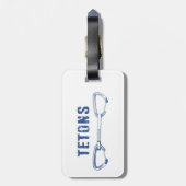 グランドテトンズ登山クイックドロー ラゲッジタグ (裏面縦)