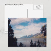 グランドテトンズ ポストカード (正面/裏面)