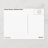 グランドテトンズ ポストカード (裏面)