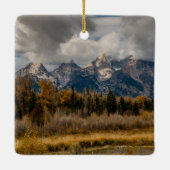 グランドテトンナショナルパークイン秋 セラミックオーナメント (裏面)