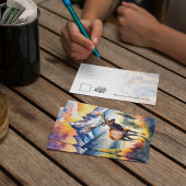 グランドテトンナショナルパークエルクワイオミンハガキ 招待状