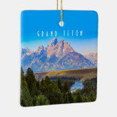 グランドテトンナショナルパークオーナメント セラミックオーナメント (右)