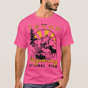 グランドテトンナショナルパークジャクソンホールワイオミンキー Tシャツ