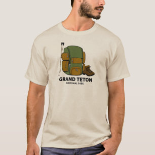 グランドテトンナショナルパークバックパック Tシャツ