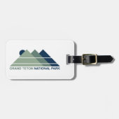 グランドテトンナショナルパークマウンテンサン ラゲッジタグ (正面横)