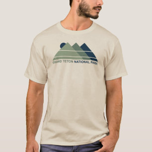 グランドテトンナショナルパークマウンテンサン Tシャツ