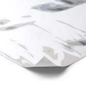 グランドテトンナショナルパークムースヴィンテージポスター ポスター (角)