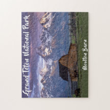 グランドテトンナショナルパークモールトンバーンフォト