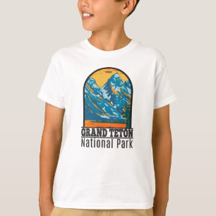 グランドテトンナショナルパークワイオミングヴィンテージTシャツ Tシャツ