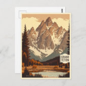 グランドテトンナショナルパークワイオミング ポストカード (正面/裏面)