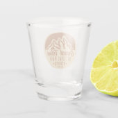 グランドテトンナショナルパークワイオミングUSA ショットグラス (裏面)