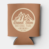 グランドテトンナショナルパークワイオミングUSA 缶クーラー (正面)