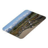 グランドテトンナショナルパークワイオミンマグネット マグネット (左側)