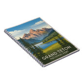 グランドテトンナショナルパークヴィンテージ ノートブック (右側)