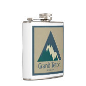 グランドテトンナショナルパーク素朴 フラスク (右)