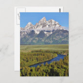 グランドテトンナショナルパーク3 ポストカード (正面/裏面)