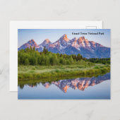 グランドテトンナショナルパーク シーズンポストカード (正面/裏面)