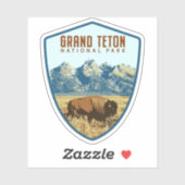 グランドテトンナショナルパーク シール (シート)