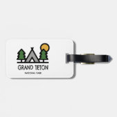 グランドテトンナショナルパーク ラゲッジタグ (裏面横)
