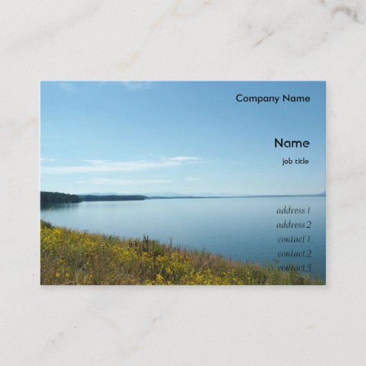 グランドテトンナショナルパーク 名刺 (正面)