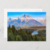 グランドテトンポストカード ポストカード (正面/裏面)