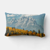 グランドテトンマウンテンズイン秋 ランバークッション (裏面)